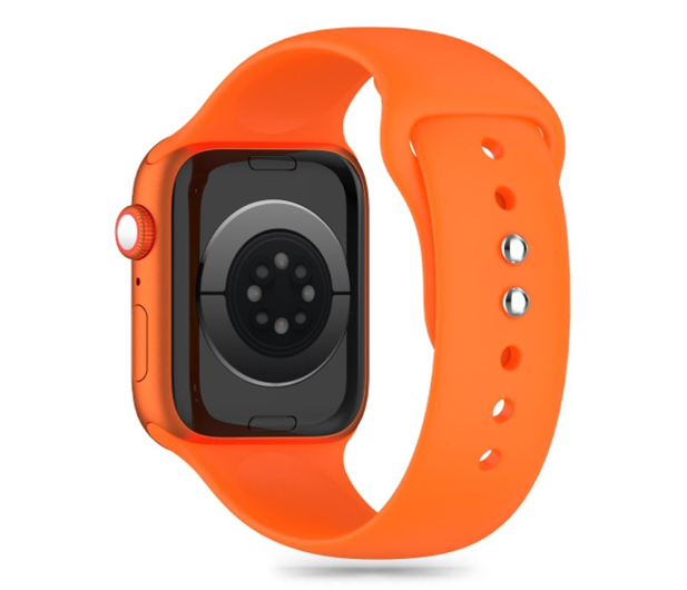 TECH-PROTECT Silicone do Apple Watch 44/45/46/49 mm Bright Orange 5906302304516 - 1285554 - zdjęcie 2